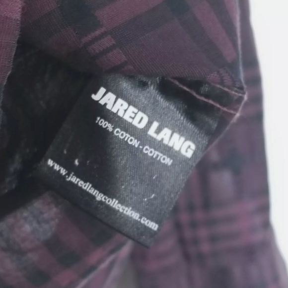 Jared Lang Mens Size Medium Shirt Long Sleeve - Picture 4 of 6